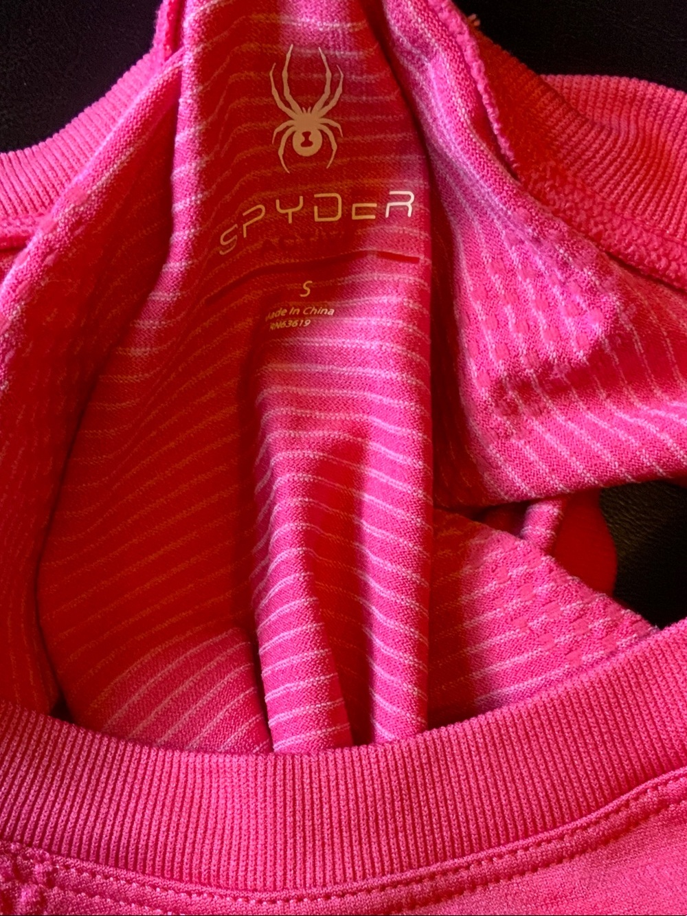 Spyder Women's Hot Pink Crewneck Pullover
